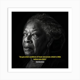 Toni Morrison Quote Art Print