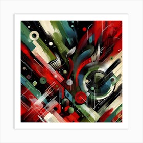 Abstract Painting 4 Art Print