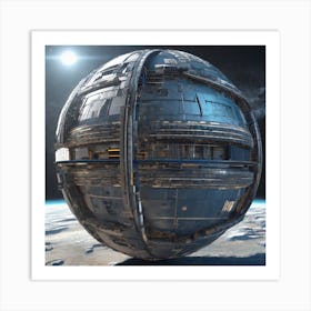 Spaceship 89 Art Print