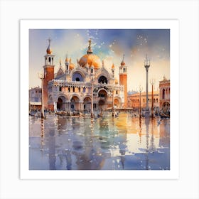 Grandeur Of Venice Art Print