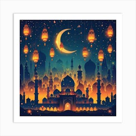 Ramadan Art Print