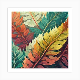 Autumn Leaves 1 Art Print