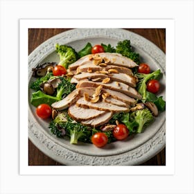 Chicken Salad Art Print