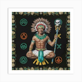 Indian Man Art Print