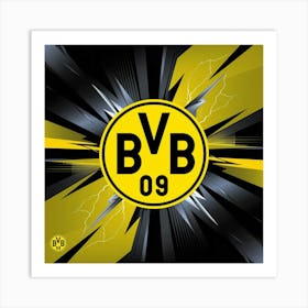 Borussia Dortmund Logo Wall Art 40 Art Print