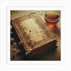 Ancient Tea Recipe Book 2 Art Print