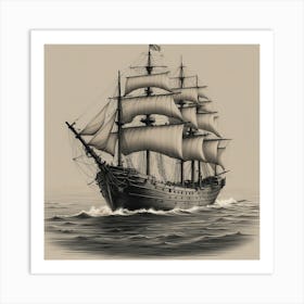 Sailing Ship Art Print