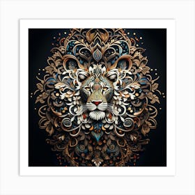 Lion Art 1 Art Print