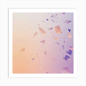 Abstract Fractals.Generated AI. Wall Art Print Poster