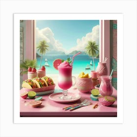 Hawaiian Beach Art Print