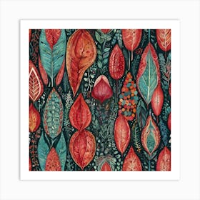 Autumn Leaves 2 Art Print