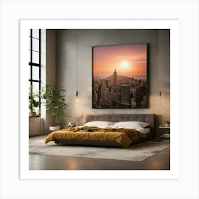 New York City Skyline Art Print