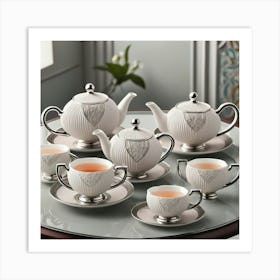 Tea Set Art Print