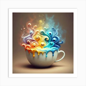 Tea Art 303 Art Print