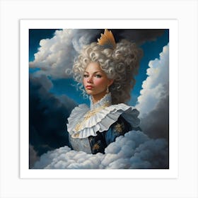 The Queen Of The Clouds Art Print