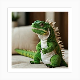 Leonardo Lightning Xl Stuffed Animal Like Cute Iguana 1 Poster