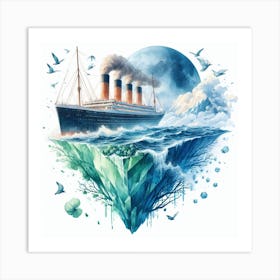 Titanic 2 Art Print