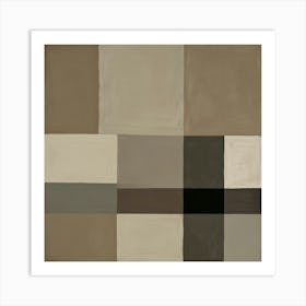 Squares 4 Art Print