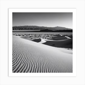 Death Valley Sand Dunes 2 Art Print