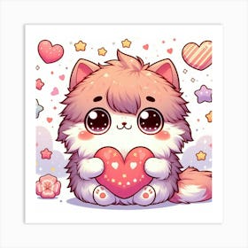 Cute Cat 3 Art Print