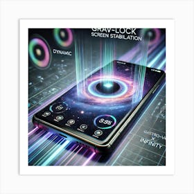 A Futuristic Smartphone, Astro Vx Infinity, Showca 5 Art Print