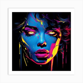 Splatter Painting 1 Art Print