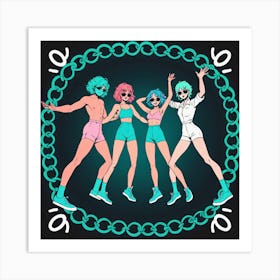 Sexy Girls 22 Art Print