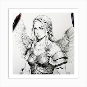 Angel 2 Art Print