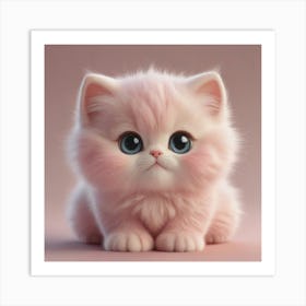 Cute Kitten 1 Art Print