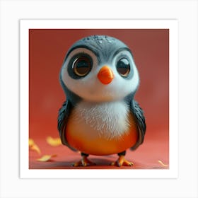 Cute Little Bird Art Print