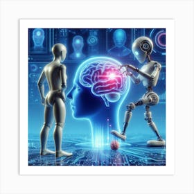 Reality of AI Art Print