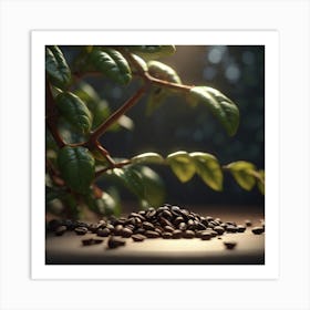 Coffee Beans 133 Art Print