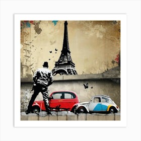 Paris Street Art 1 Art Print