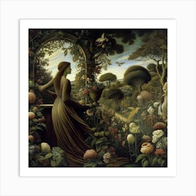 Garden Of Eden 1 Art Print