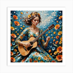 Acoustic Guitar 4 Art Print