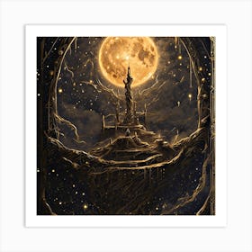 Dream Of The Moon Art Print