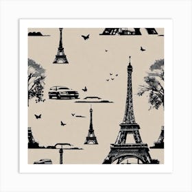 Paris Eiffel Tower 131 Art Print