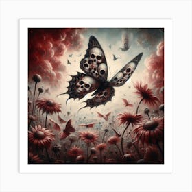 'Dead Butterflies' Art Print