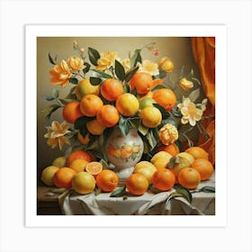 Oranges And Lemons Art Print 0 Art Print