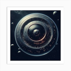 Spaceship 62 Art Print