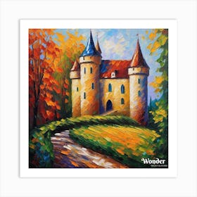 Castle magic Art Print