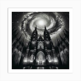 Cathedral Of The Stars 4 Art Print