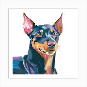 Doberman Pinscher 01 Art Print