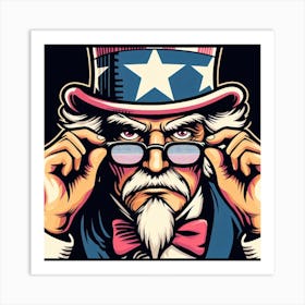 Uncle Sam 1 Art Print