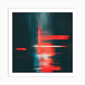 Abstract Abstract Background 2 Art Print