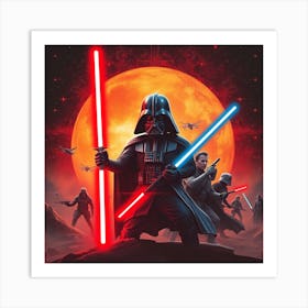 Star Wars The Force Awakens 4 Art Print