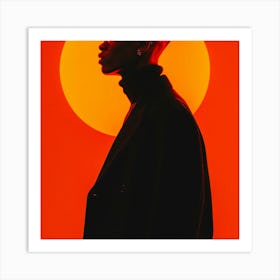 Portrait Of A Black Man 1 Art Print