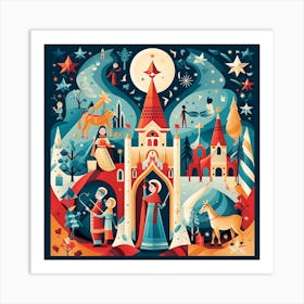 Christmas In The City 4 Art Print