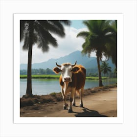 Philippine National Animal: Cow Art Print