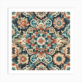 Mandala Pattern Art Print